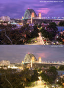 camera-filter-NiSi-Ireland-58mm-natural-night-light-pollution-filter-with-without-filter