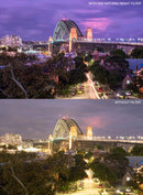 camera-filters-NiSi-Ireland-Natural-Night-Light-Pollution-Filter-150x150mm-with-without-filter