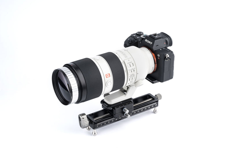 camera-filters-NiSi-Ireland-macro-focusing-rail-nm-180-with-360-degree-rotating-clamp-fitted-to-sony-lens