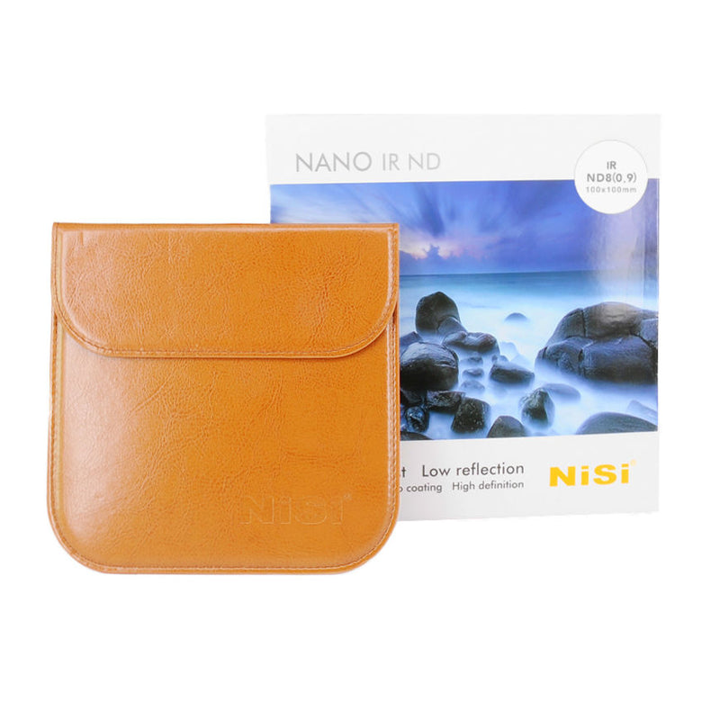 Camera-filters-NiSi-Ireland-3-Stop-0-9-ND8-neutral-density-filter-100X100-pouch-box