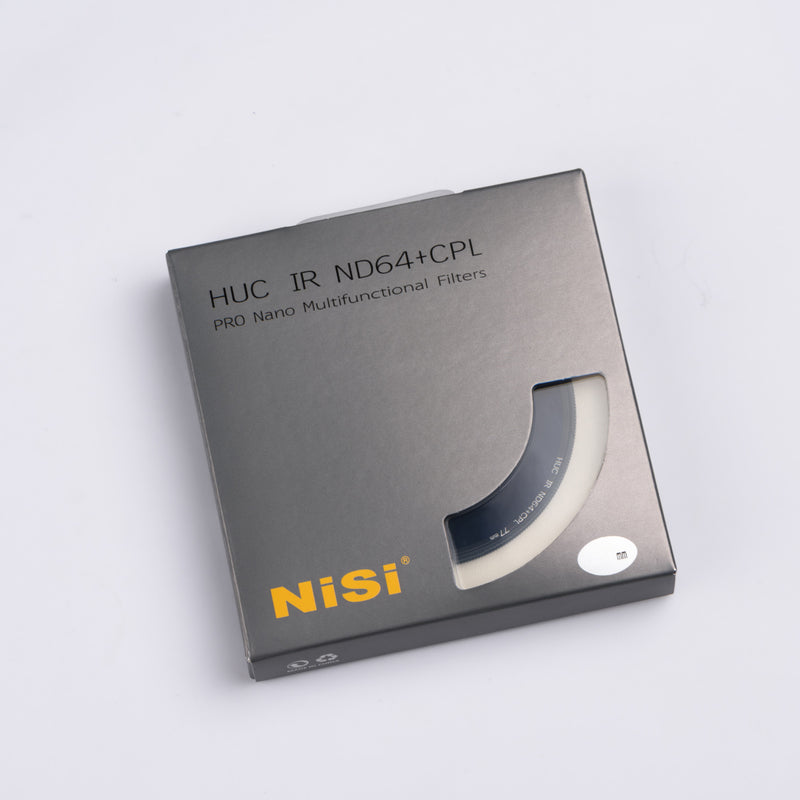 camera-filters-NiSi-Ireland-62mm-6-Stop-1-8-ND64-neutral-density-filter-huc-cpl-box
