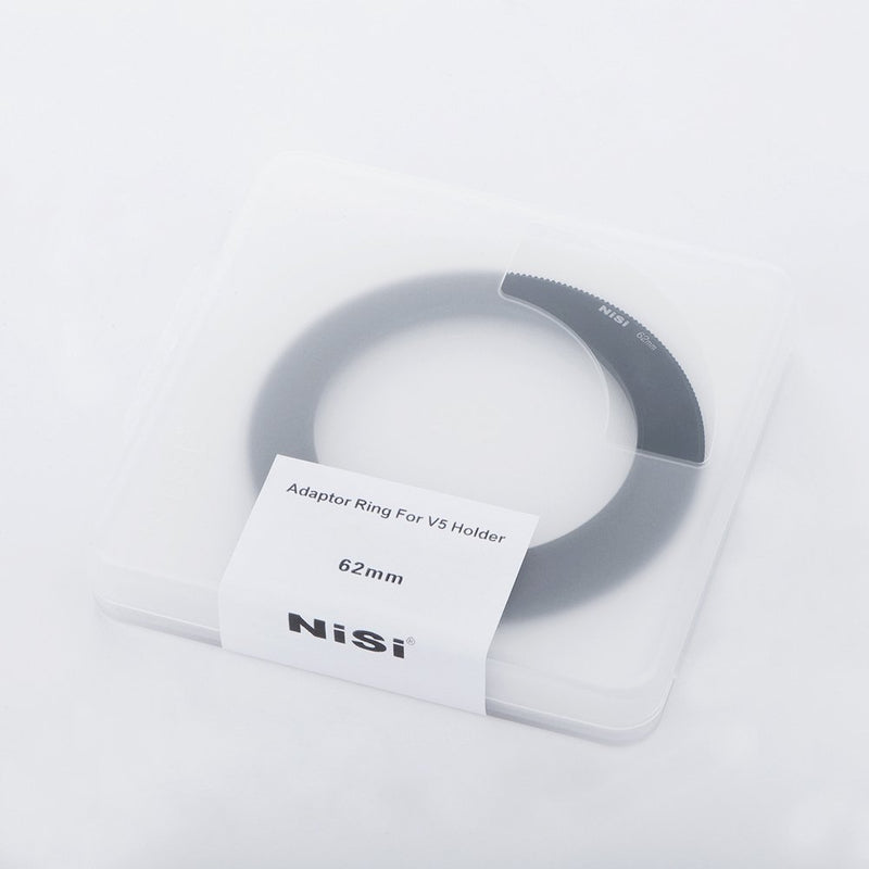 camera-filters-NiSi-Ireland-62mm-adapter-adaptor-ring-nisi-v3-v5-pro-v6-100mm-box