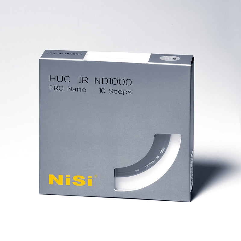 Filtro a densità neutra NiSi 77mm 10 Stop 3.0 ND1000