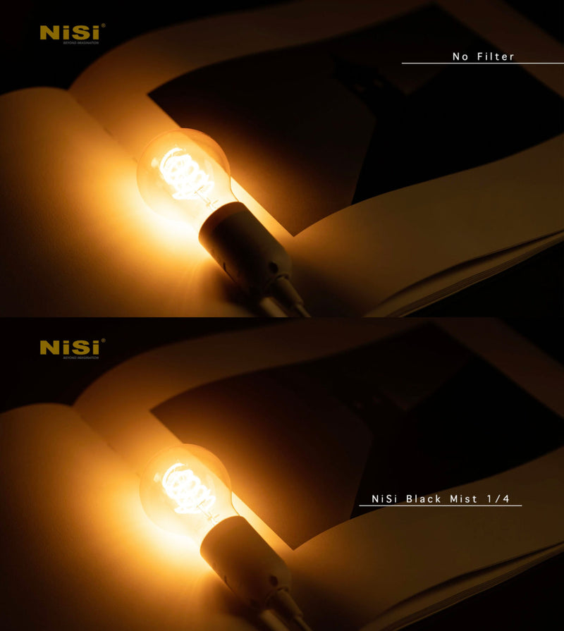 nisi-ireland-77mm-circular-black-mist-1-4-Quarter-comparison-book-low-light