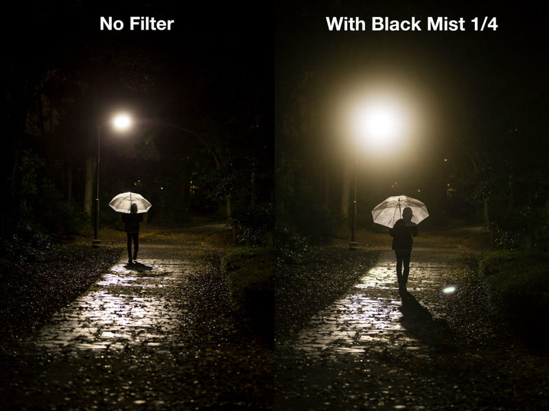 nisi-ireland-77mm-circular-black-mist-1-4-Quarter-comparison-night
